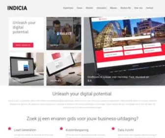 Indicia.nl(Het is jouw bedrijf) Screenshot