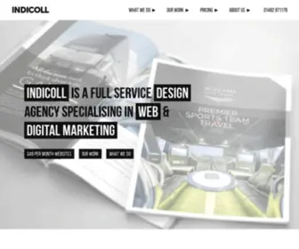 Indicoll.co.uk(Responsive Web Design) Screenshot