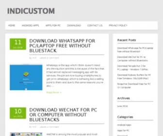 Indicustom.com(Design Custom Made Jeans and Custom Clothing with INDI) Screenshot