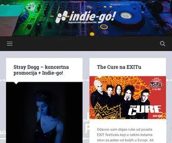 Indie-GO.com(Belgrade indie night since 1996) Screenshot