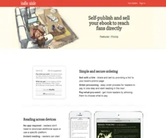 Indieaisle.com(Self-publish and sell ebooks independently) Screenshot