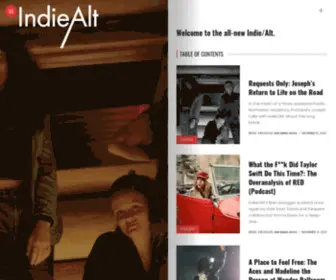 Indiealt.com(Music & Entertainment Magazine) Screenshot