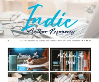 Indieauthorresources.com(Self-Publishing Resources, Tools & Services for Indie Authors) Screenshot
