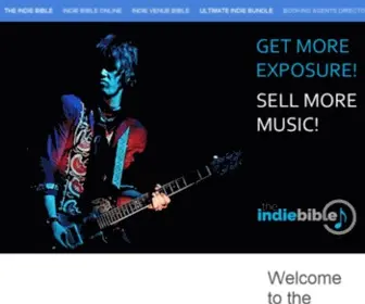 Indiebible.com(The Indie Bible) Screenshot