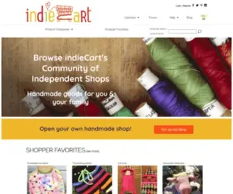 Indiecart.com(indieCart) Screenshot