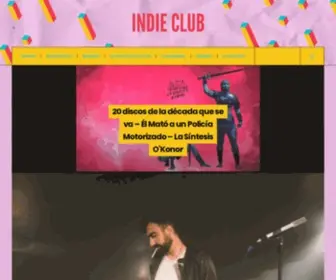 Indieclubargentina.com(INDIE CLUB) Screenshot