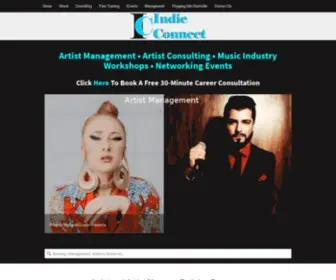 Indieconnect.com(Indie Connect) Screenshot