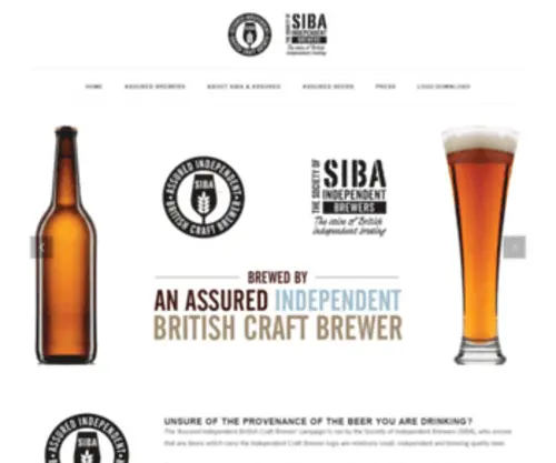 Indiecraftbrewers.co.uk(SIBA) Screenshot