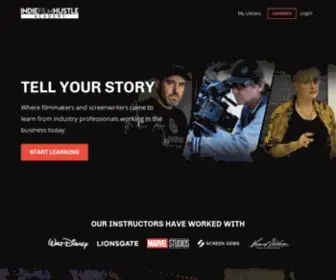 Indiefilmacademy.com(Indie Film Hustle Academy) Screenshot