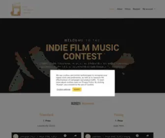 Indiefilmmusiccontest.com(Indie Film Music Contest) Screenshot