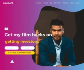 Indiefilmto.com(Learn how to get your film funded) Screenshot