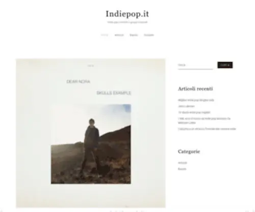 Indiepop.it(Pagina non trovata) Screenshot