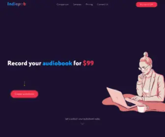 Indiepub.ai(Record your book for $99) Screenshot