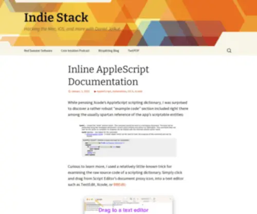 Indiestack.com(Indie stack) Screenshot