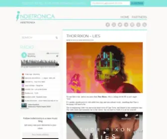 Indietronica.org(Indietronica) Screenshot