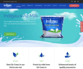 Indigau.in(Best A2 milk in Pune) Screenshot