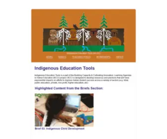 Indigenouseducationtools.org(Indigenouseducationtools) Screenshot