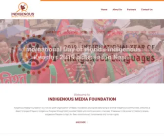 Indigenousmediafoundation.org(Indigenous Media Foundation) Screenshot