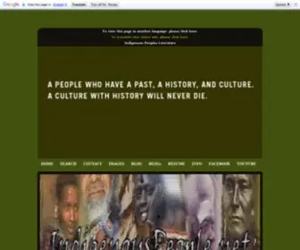 Indigenouspeople.net(Indigenous Peoples Literature) Screenshot