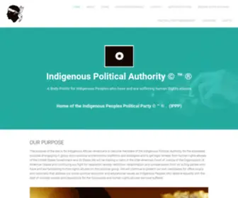 Indigenouspoliticalauthority.org(Indigenouspoliticalauthority) Screenshot