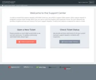 Indigitalsupport.com(InDigital Support) Screenshot