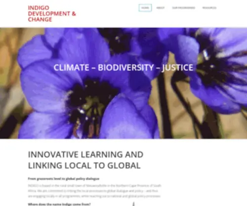 Indigo-DC.org(Climate) Screenshot