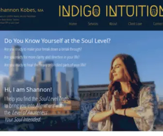 Indigo-Intuition.com(Akashic Record Readings) Screenshot