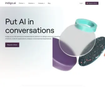 Indigo.ai(Intelligenza Artificiale Conversazionale) Screenshot