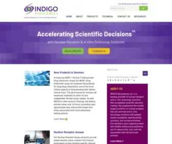 Indigobiosciences.com(Indigo Biosciences) Screenshot