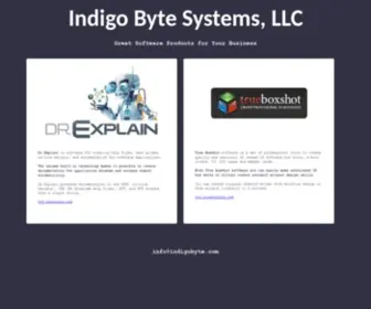 Indigobyte.com(Indigo Byte Systems) Screenshot