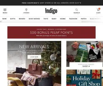 Indigo.ca(Canada's Biggest Bookstore) Screenshot