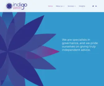 Indigogovernance.com(Indigo Governance) Screenshot