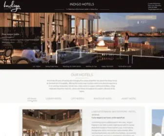 Indigohotels.com(Luxury Business Hotels in Mauritius) Screenshot