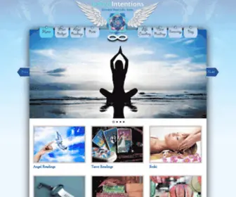 Indigointentions.com(Angel Readings) Screenshot