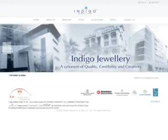 Indigojewellery.com(Indigo Jewellery Pvt Ltd 's Online Jewellery Store) Screenshot