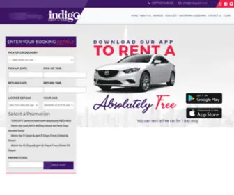 IndigojLT.com(Indigo Rent a Car) Screenshot