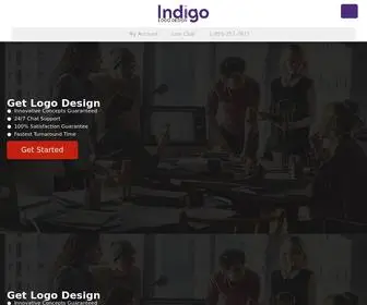 Indigologodesign.com(Logo design service by expert designers in USA) Screenshot