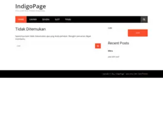 Indigopage.com(Indigopage) Screenshot