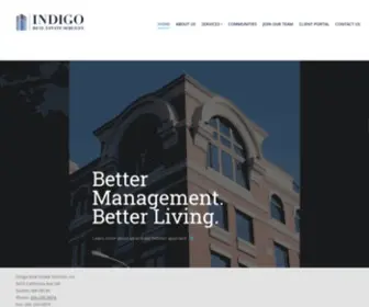 Indigorealestate.com(Indigo Real Estate Services) Screenshot