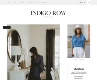 Indigorowblog.com(Indigo Row) Screenshot