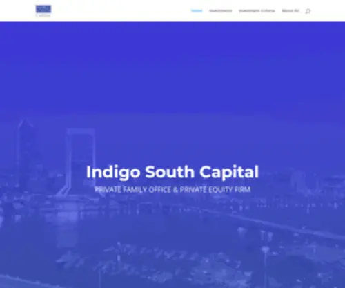 Indigosouthcapital.com(Indigo South Capital) Screenshot