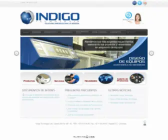 Indigotecnologia.com(Indigo Tecnología) Screenshot