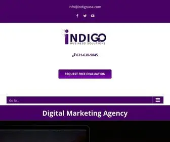 Indigousa.com(We Provide a Full Range of Marketing Solutions) Screenshot