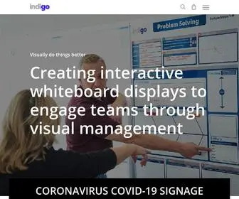Indigovisual.ie(Indigo Visual) Screenshot