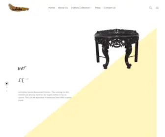 Indika-Antique.com(Antique furniture) Screenshot