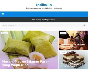 Indikulin.com(Keyword 1) Screenshot