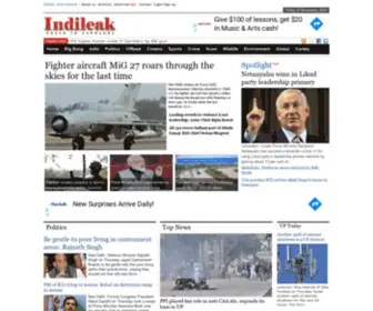 Indileak.com(Exposing real hard news) Screenshot