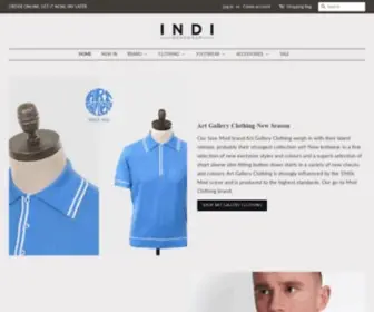 Indimenswear.co.uk(Indi menswear) Screenshot