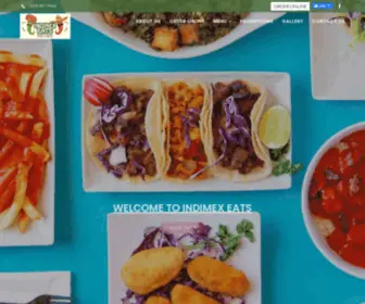 Indimexeatsonline.com(Free delivery and order online to get special discount from our website. INDIMEX Eats restaurant) Screenshot