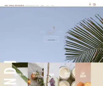 Indiondareusable.com(INDI ONDA REUSABLE) Screenshot
